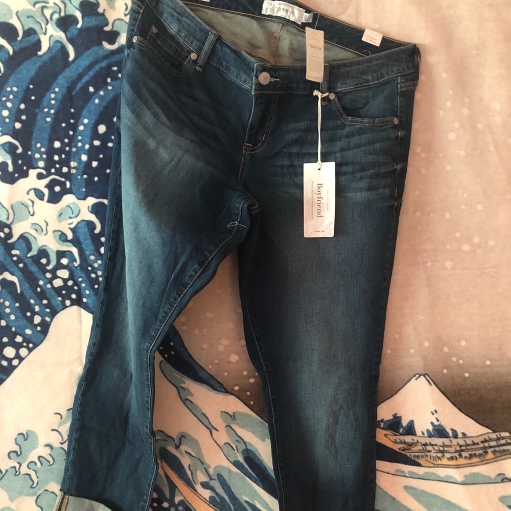 Brand New Boyfriend Cut Torrid Jeans